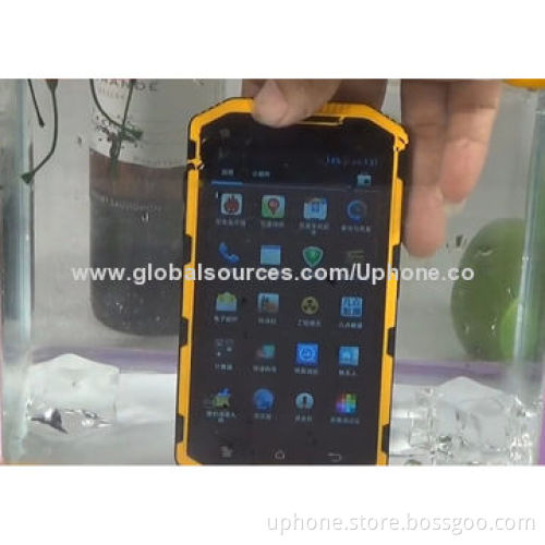 3G Waterproof/rugged smartphone, full-featured, 5.0-inch, 2.0/5.0mp